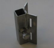 Ophangkoker RVS aan mast