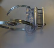 Ophangkoker kunsstof aan mast