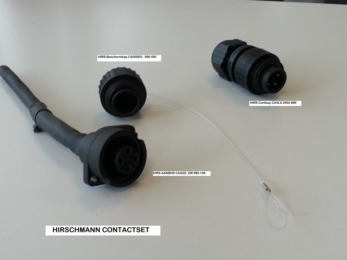 Hirschmann contactset